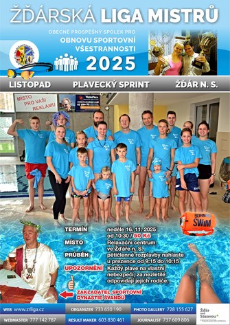 Pozvánka - Plavecký sprint