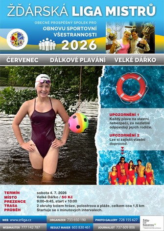 Pozvánka - Dálkové plavání